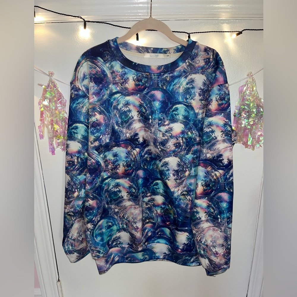 Shelfies custom UNISEX bubble crewneck